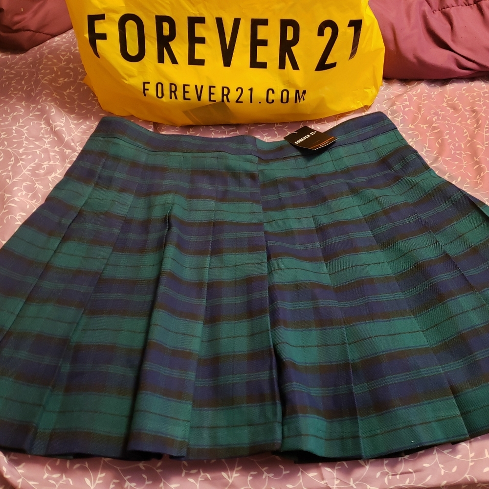 Striped Forever 21 Skirt